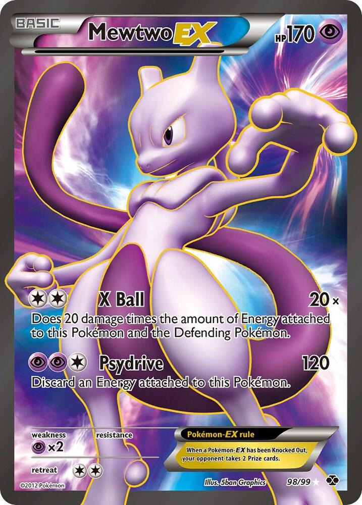 Mewtwo EX (98 Full Art) card image