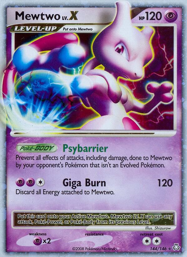 Mewtwo LV.X card image