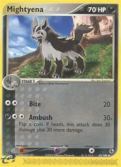 Mightyena - 42/109 card image