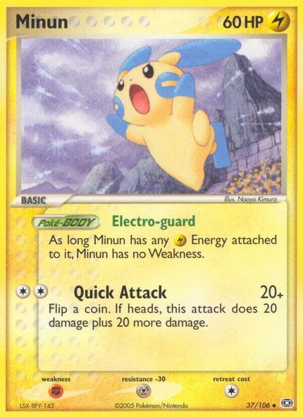 Minun card image