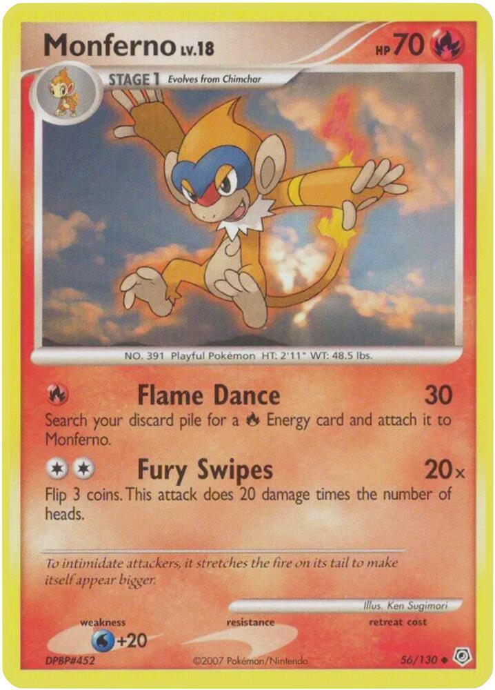 Monferno card image