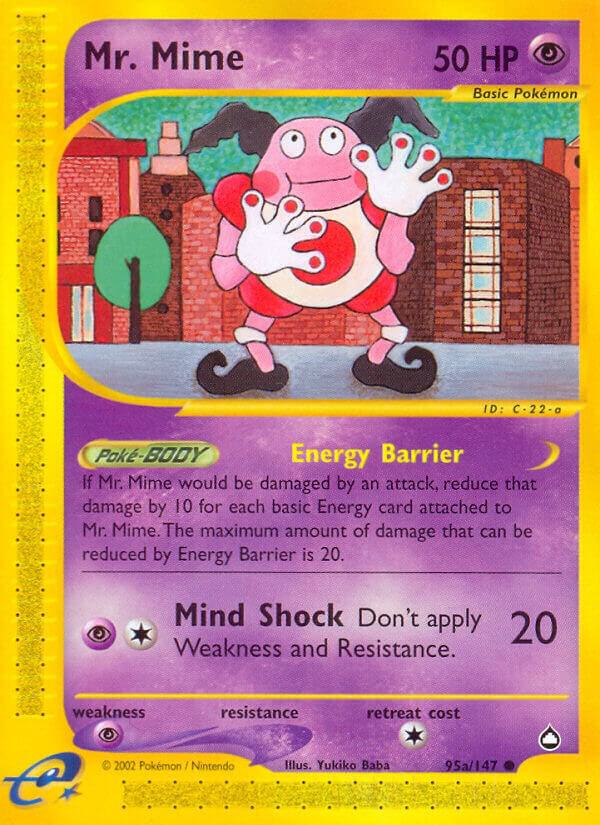 Mr. Mime (95a) card image