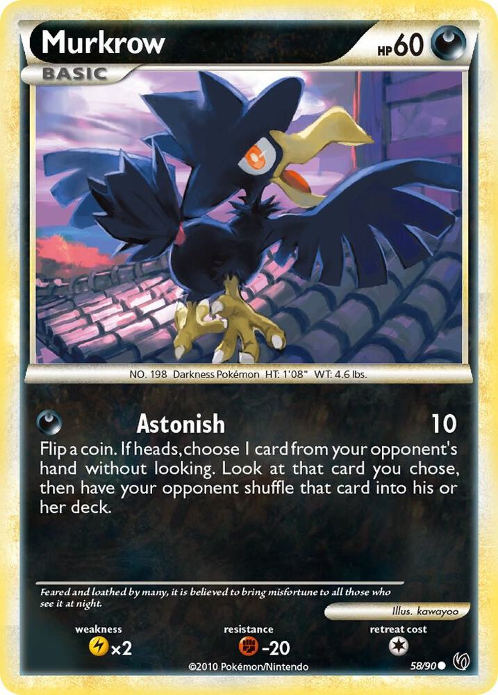 Murkrow (58) card image