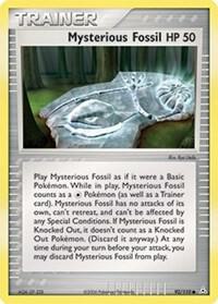 Mysterious Fossil card image