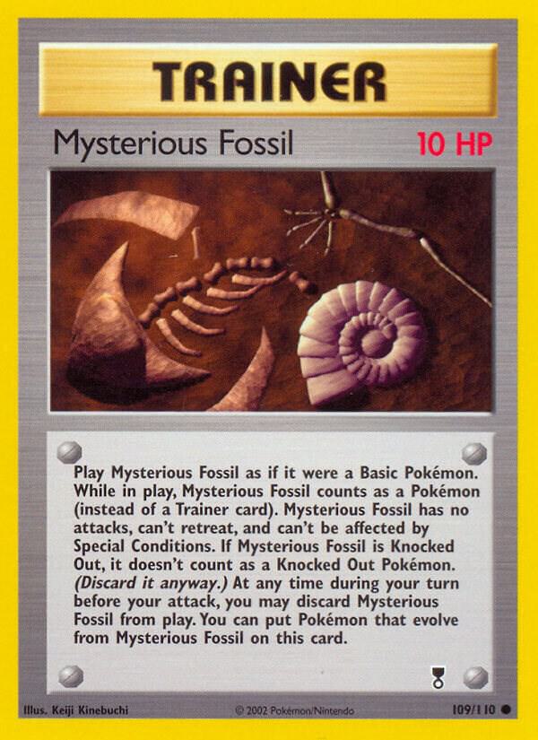 Mysterious Fossil card image