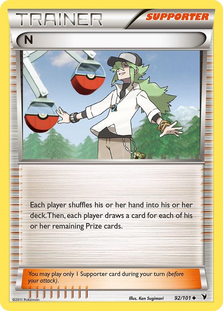N (Supporter) card image