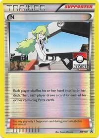 N (Supporter) - BW100 card image