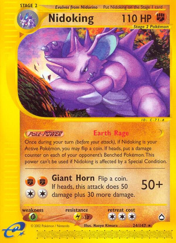 Nidoking (24) card image