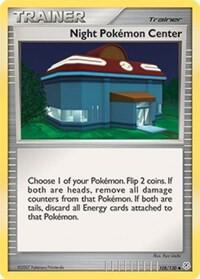 Night Pokemon Center card image