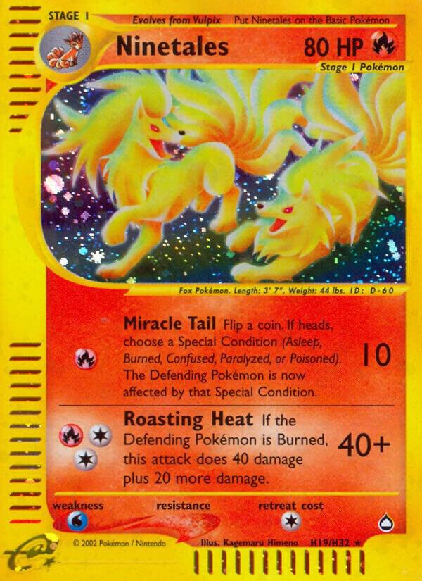 Ninetales (H19) card image