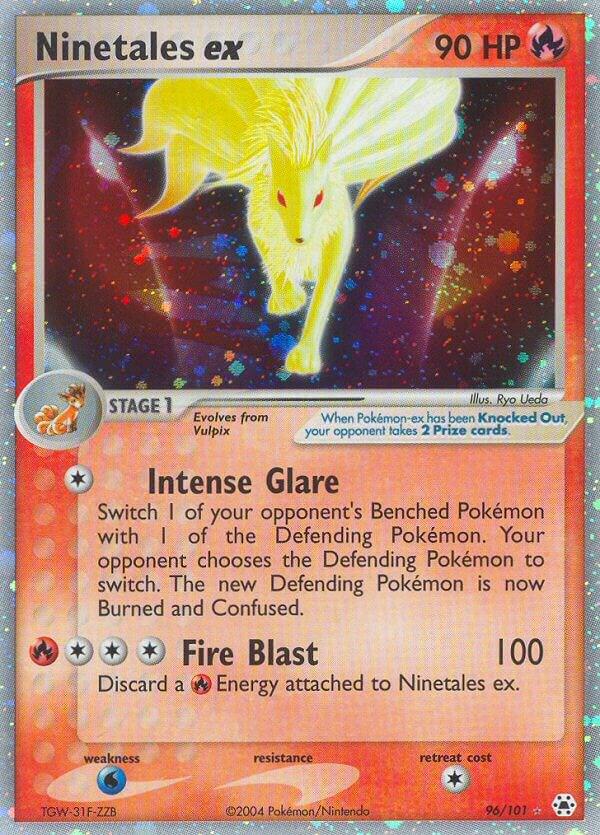 Ninetales ex card image