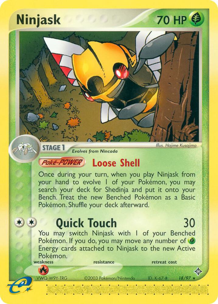 Ninjask - 18/97 card image