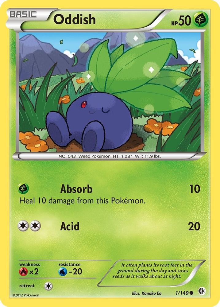 Oddish card image