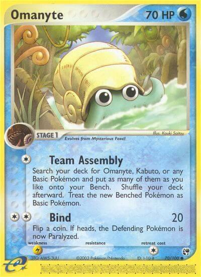 Omanyte card image
