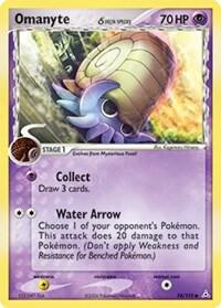 Omanyte (Delta Species) card image