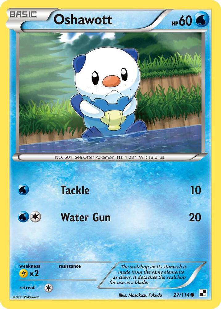 Oshawott (27) card image