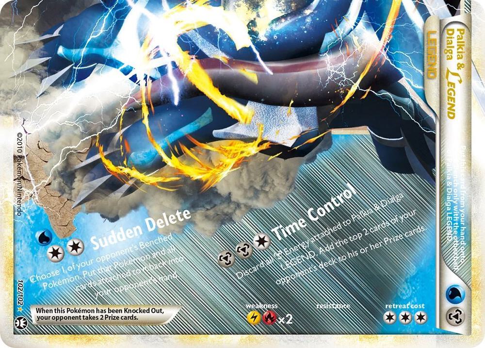 Palkia & Dialga Legend (Bottom) card image