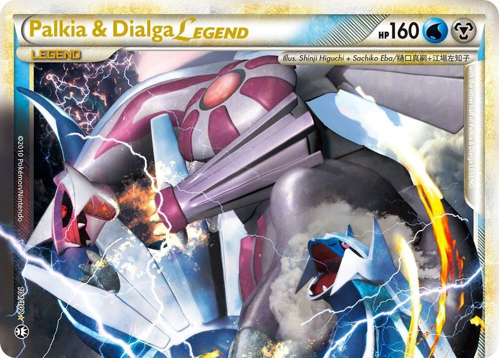 Palkia & Dialga Legend (Top) card image