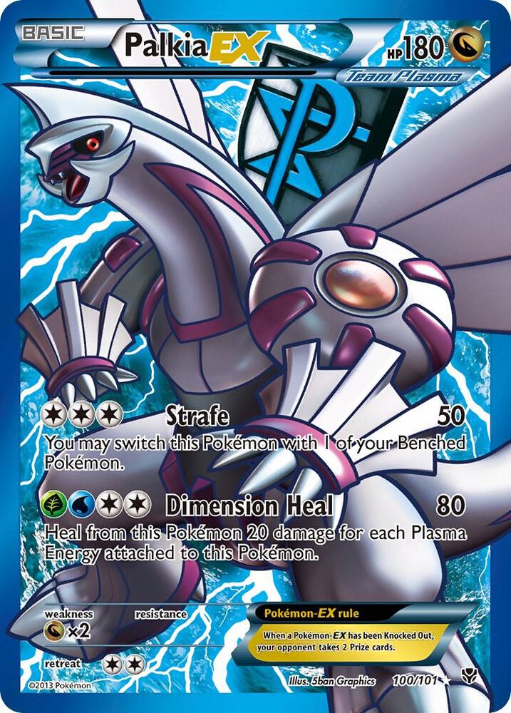 Palkia EX (Team Plasma) (100 Full Art) card image