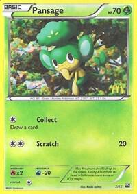 Pansage - 2/12 card image