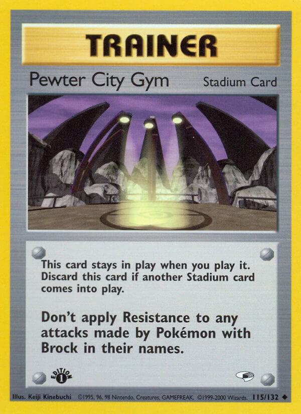 Pewter City Gym card image