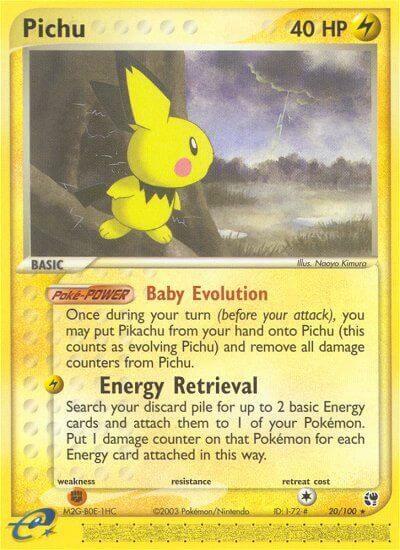 Pichu card image