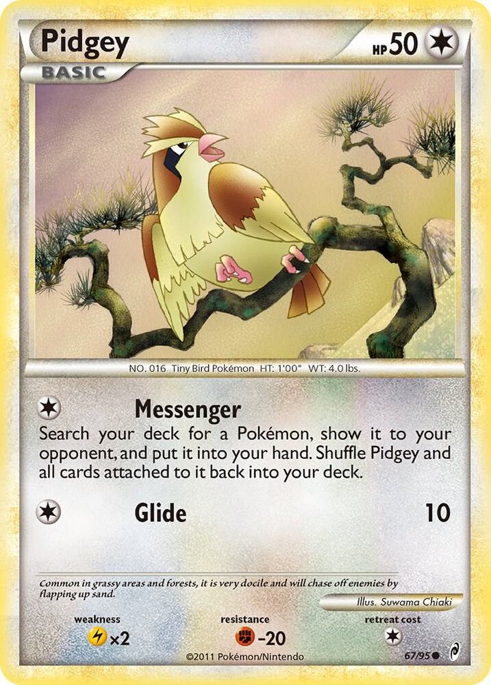 Pidgey card image