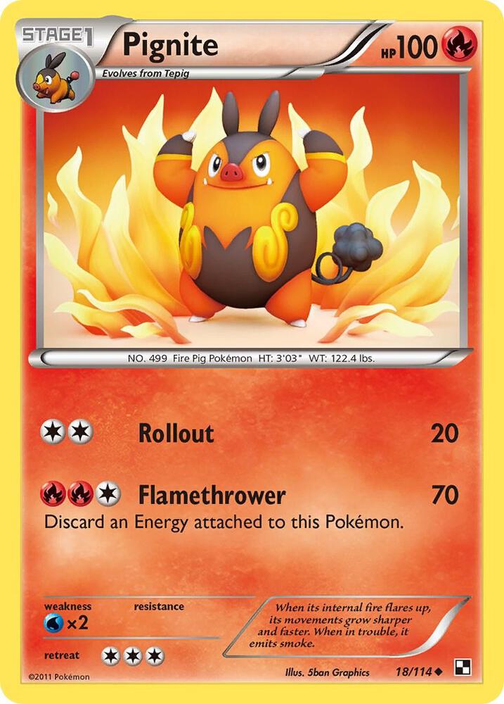 Pignite (18) card image