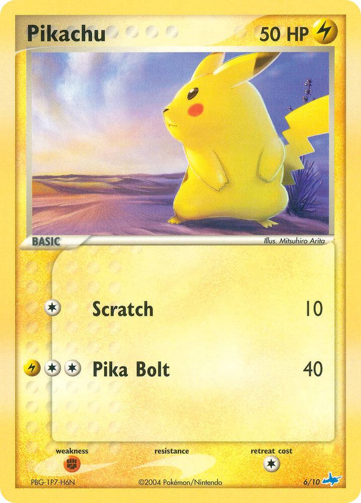 Pikachu card image