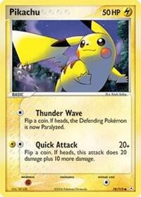 Pikachu card image