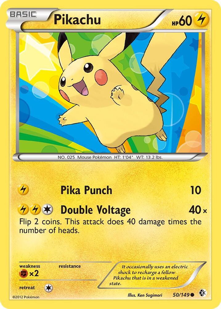 Pikachu card image