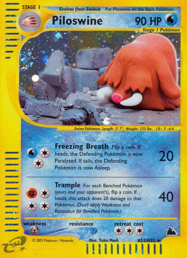 Piloswine (H22) card image