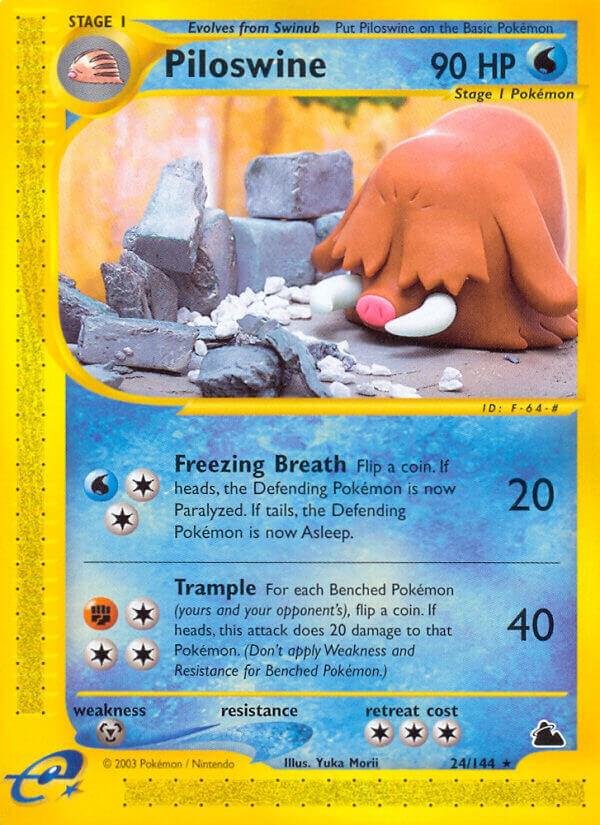 Piloswine (24) card image