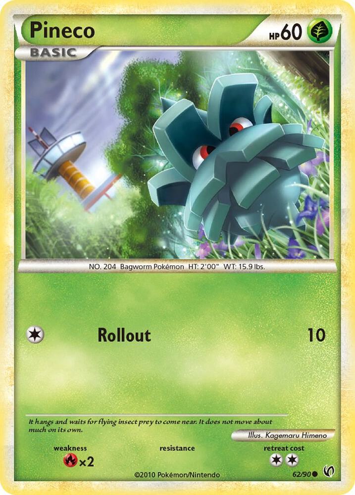 Pineco (62) card image