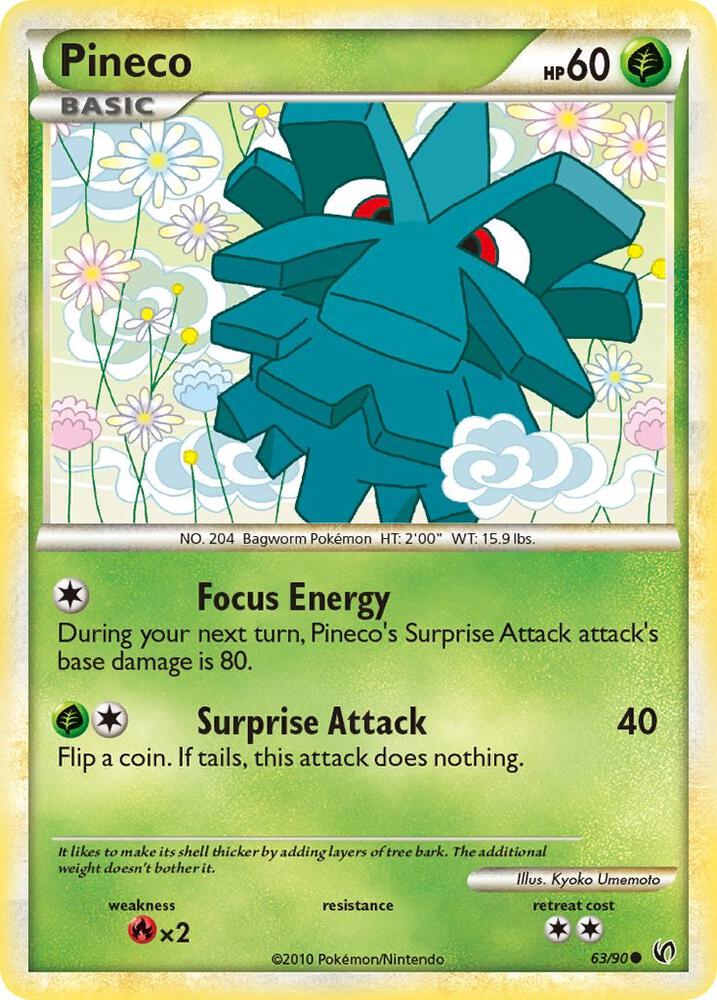 Pineco (63) card image