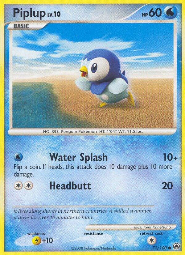 Piplup (71) card image