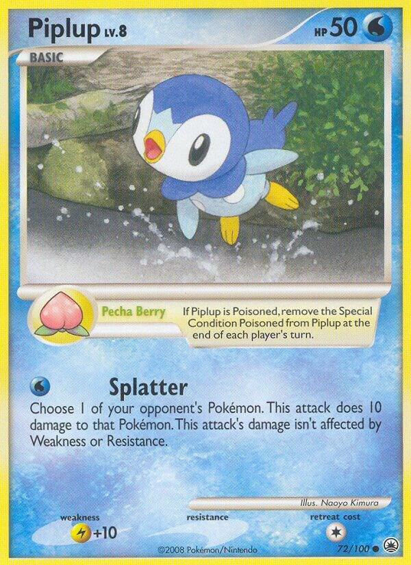 Piplup (72) card image