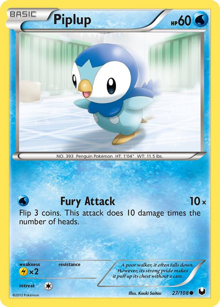 Piplup card image