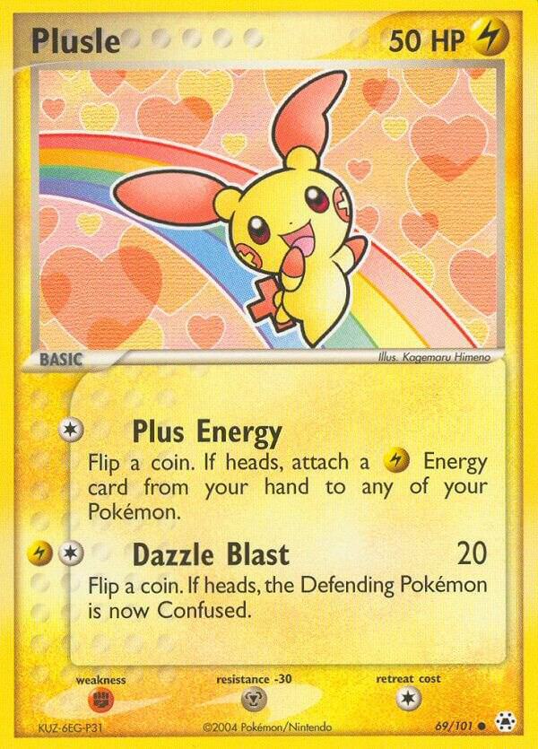 Plusle card image