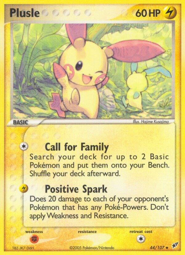 Plusle card image
