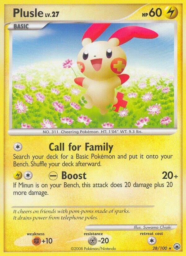 Plusle card image