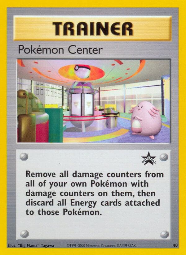 Pokemon Center card image