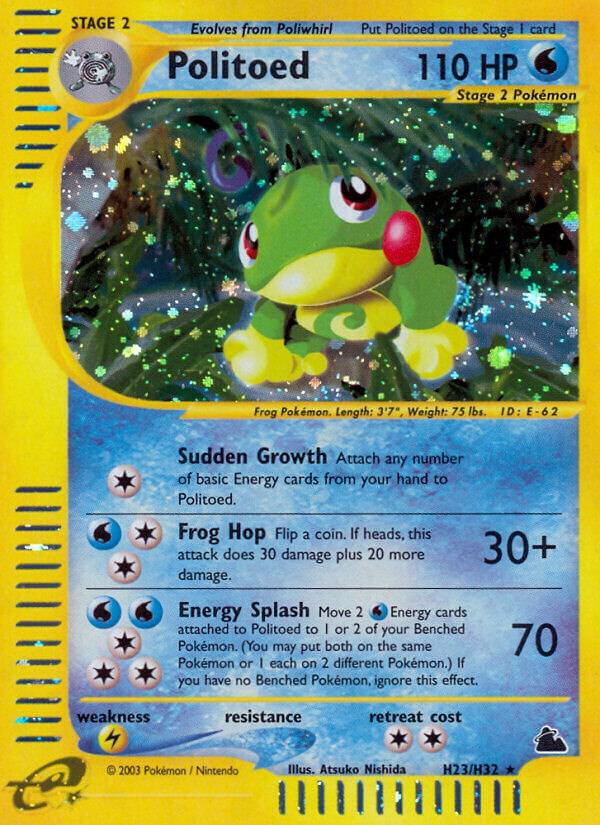 Politoed (H23) card image