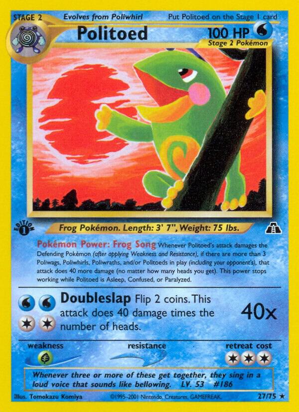 Politoed (27) card image