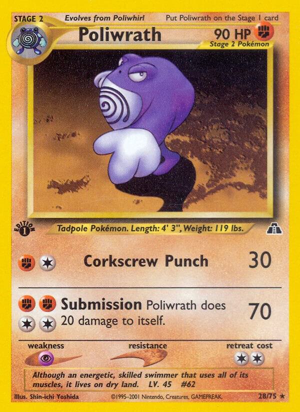 Poliwrath (28) card image