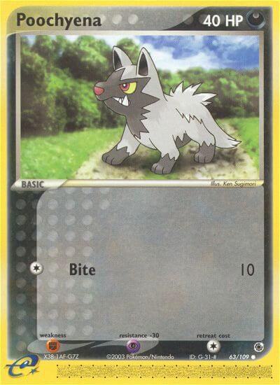 Poochyena - 63/109 card image