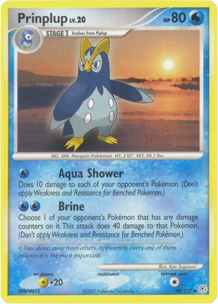 Prinplup card image