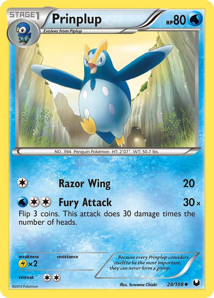 Prinplup card image