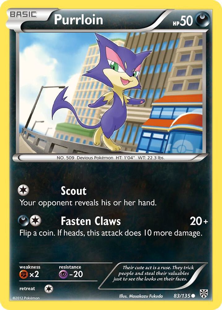 Purrloin (83) card image