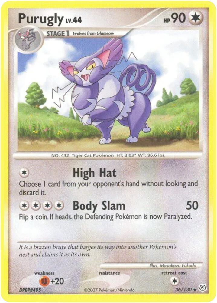 Purugly card image